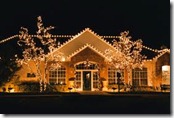 Christmas Lights on Mansion