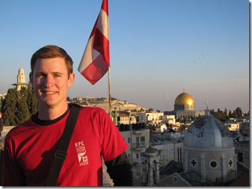 On Top of an Austrian Hotel