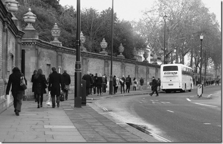 People Walking in Central London