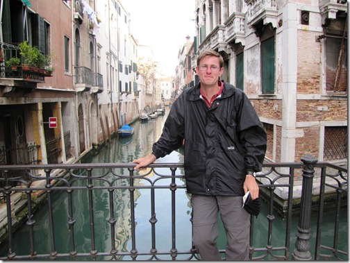 Nick in Venice Italy