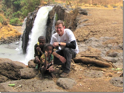 Tis Issat Falls with Boys