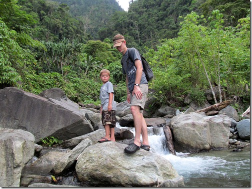 Hiking in Jungle