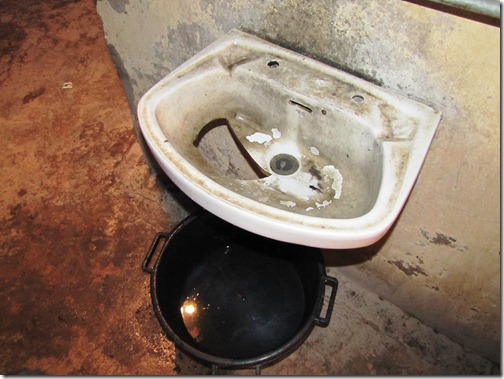 Sink in Kenya Hotel