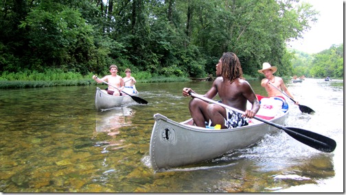 Canoeing