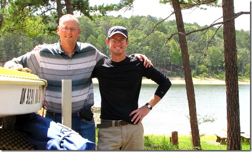 Dad and I Camping