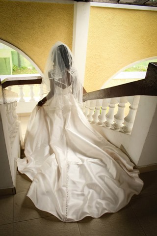 Bride Walking Down
